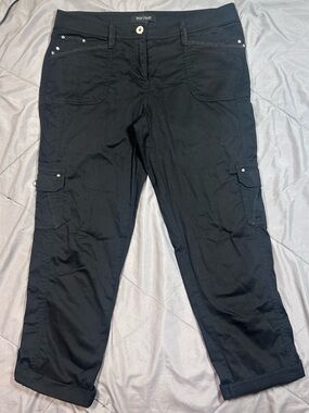White House Black Market crop leg cargo pants